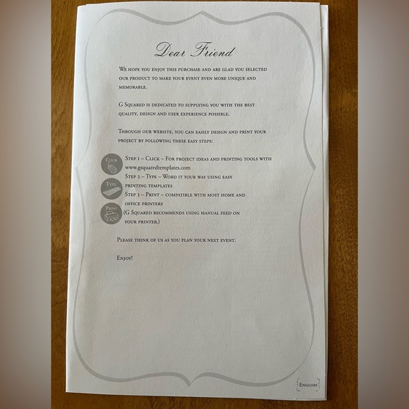 Best Occasion 49 count Invite kit. - Picture 9 of 10